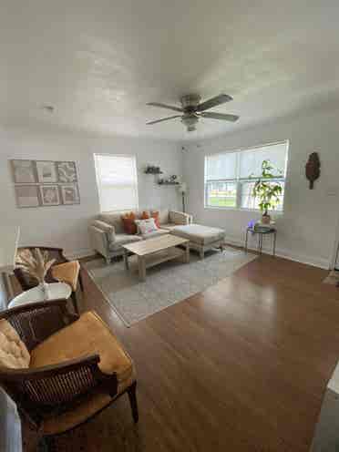 Large furnished with own bathroom