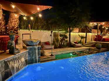 Large private apartment on estate.