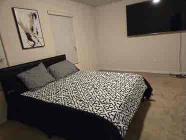 Clean bedroom for Rent.