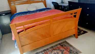 Large Master rom ownbath quiet clea