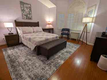 Private Home Master Suite Furnished