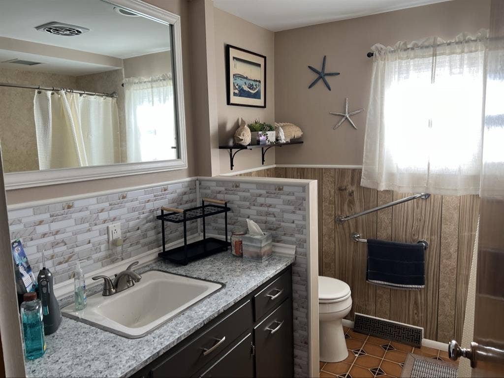 Master Bedroom in ranch house