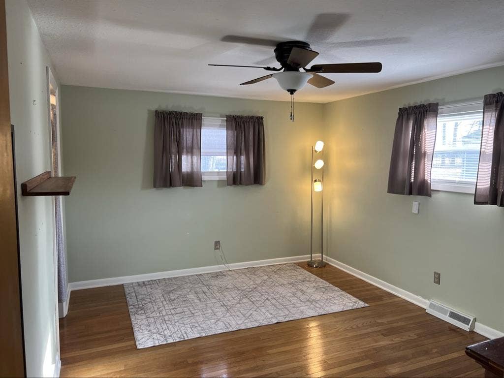 Master Bedroom in ranch house