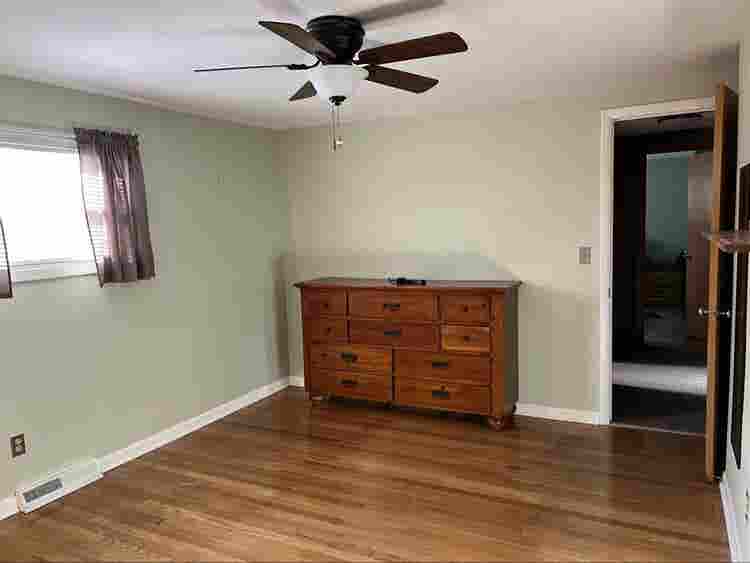 Master Bedroom in ranch house