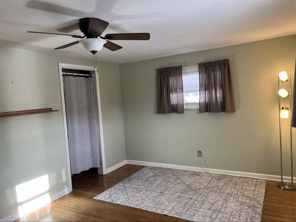 Master Bedroom in ranch house