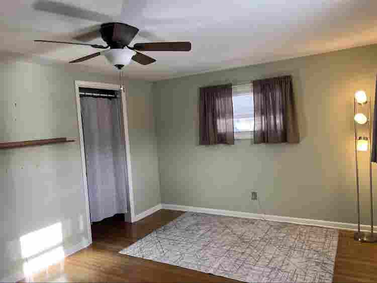 Master Bedroom in ranch house