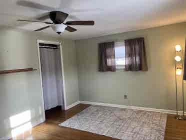 Master Bedroom in ranch house