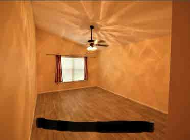 Master bedroom/ private bathroom
