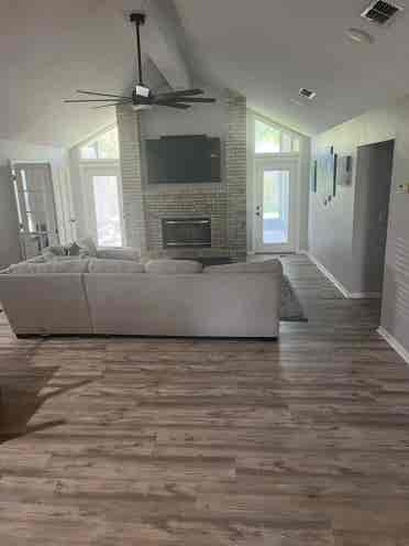 Renting my entire home by room.