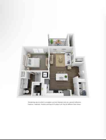 ‏One-bedroom apartment for rent