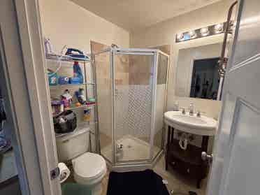 Bedroom with private bathroom