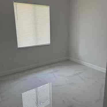 Brand new unfurnished bedroom