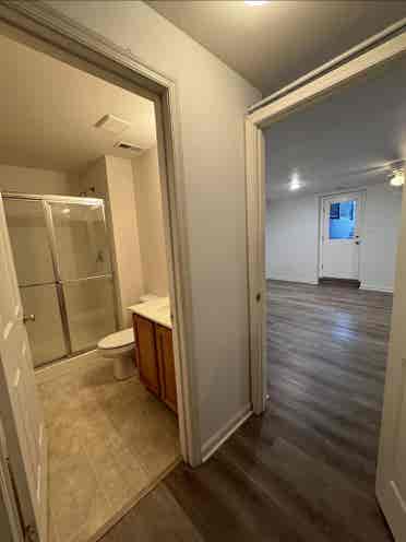 Finished Basement and Bathroom