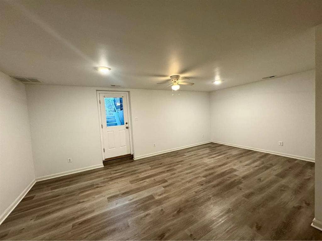 Finished Basement and Bathroom