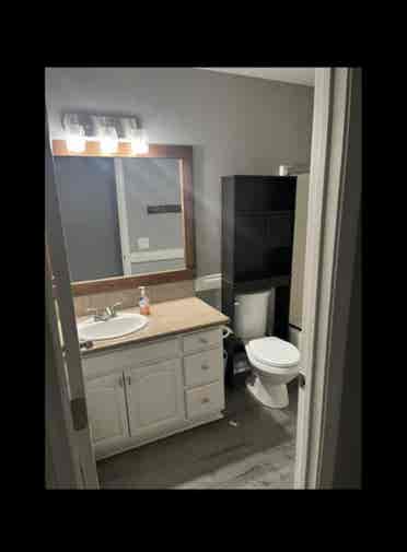 Room for rent with shared bathroom