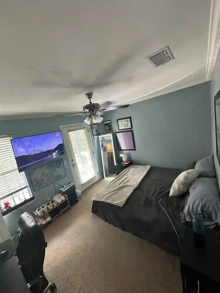 Private Room, bathroom, and balcony