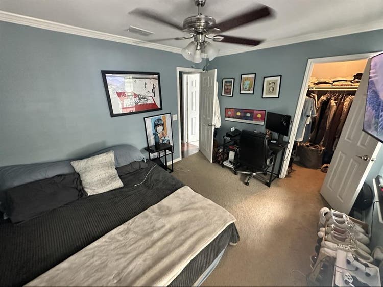 Private Room, bathroom, and balcony