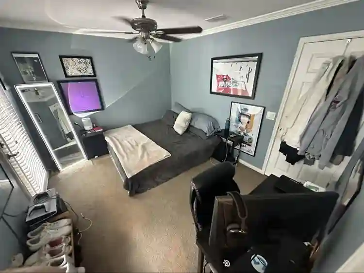 Private Room, bathroom, and balcony