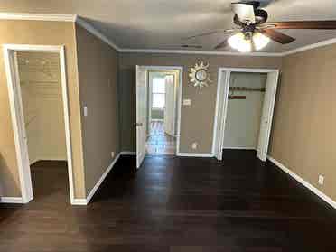 Master bedroom with private bath