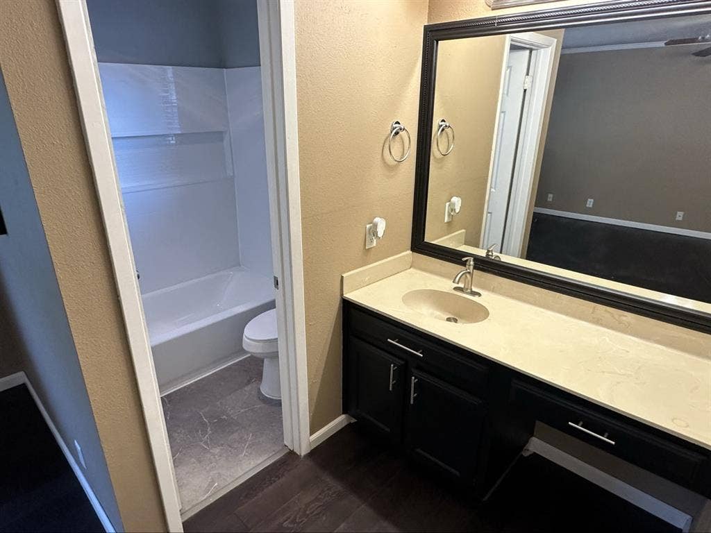 Master bedroom with private bath