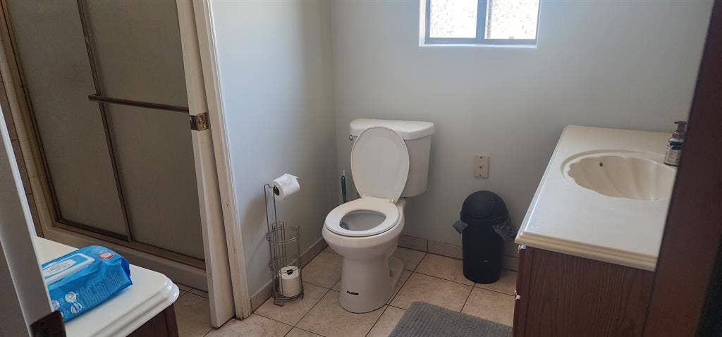 Small room with shared bathroom