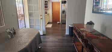 Small room with shared bathroom