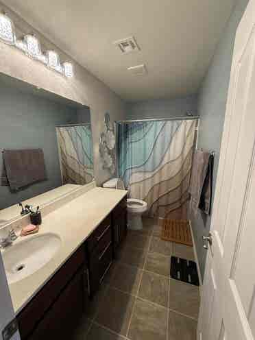 Private Bedroom with Shared Bath
