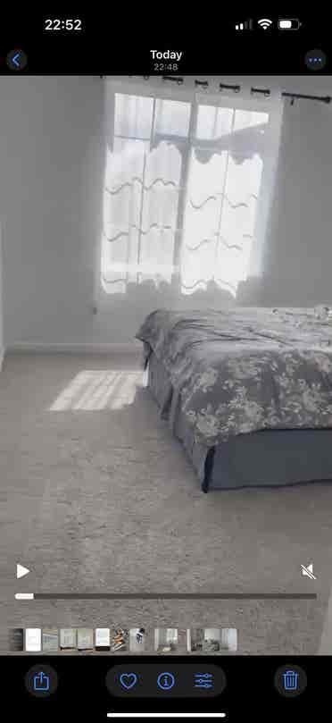 Private bedroom and bathroom
