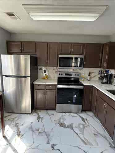 Renting a fully furnished room.