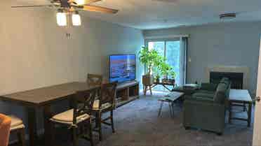 Renting a fully furnished room.