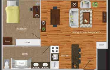 Entire unit at University Towers