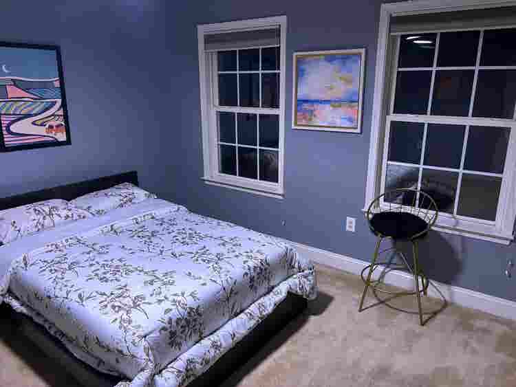 Furnished, big and beautiful room.