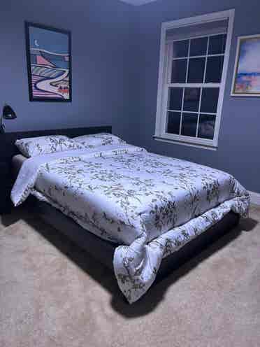 Furnished, big and beautiful room.