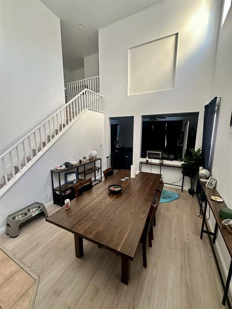 Spacious, clean house