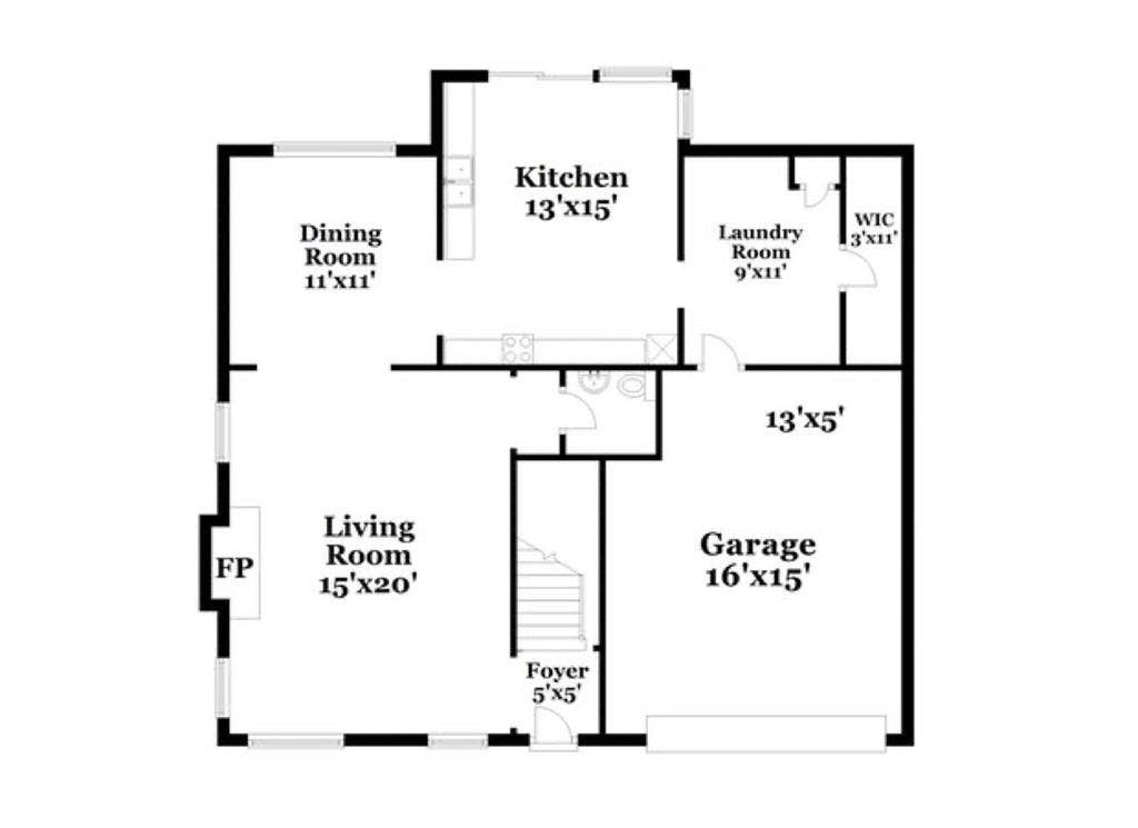 Renovated private bedroom available