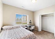 Furnished bedroom