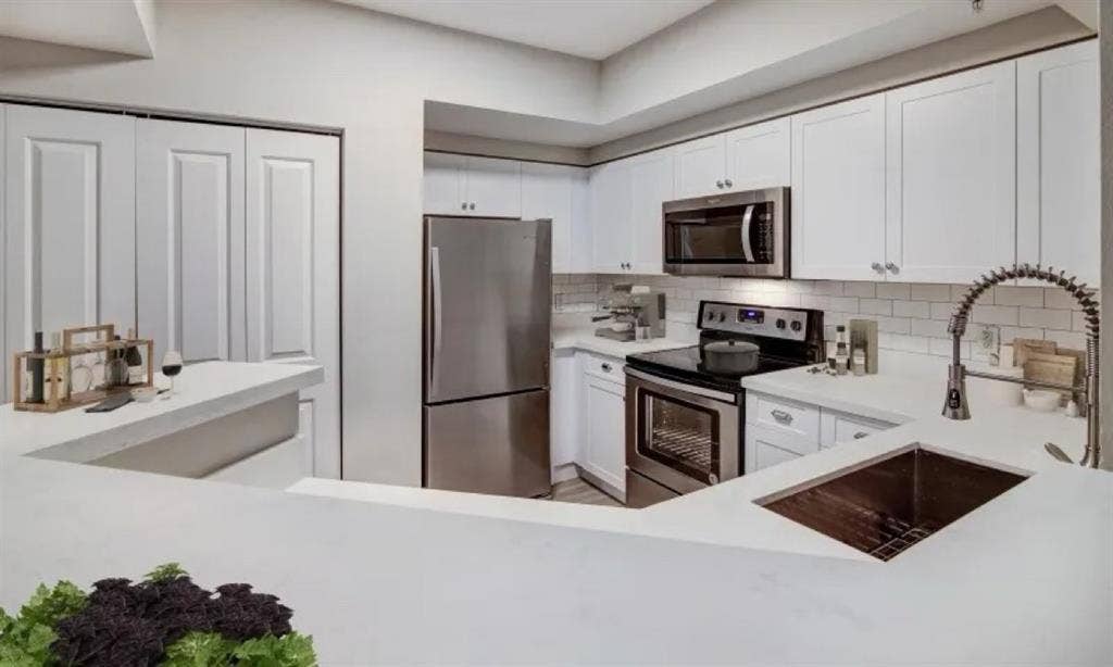 Master bedroom/private bathroom