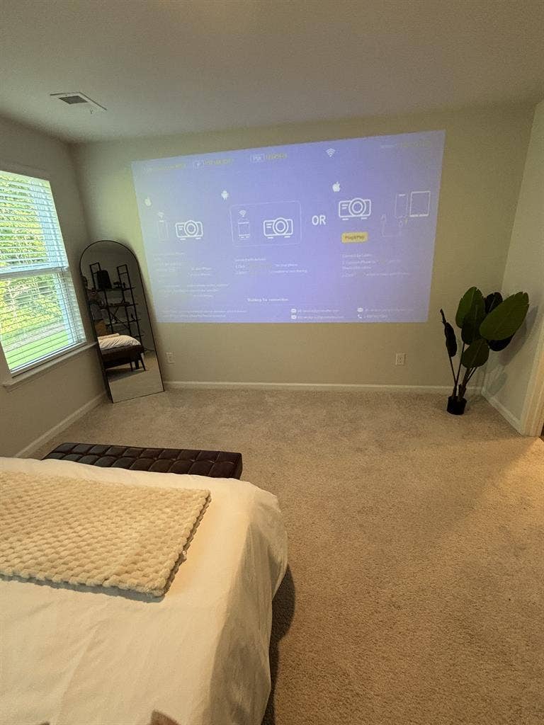 Master Suit + Projector for movies