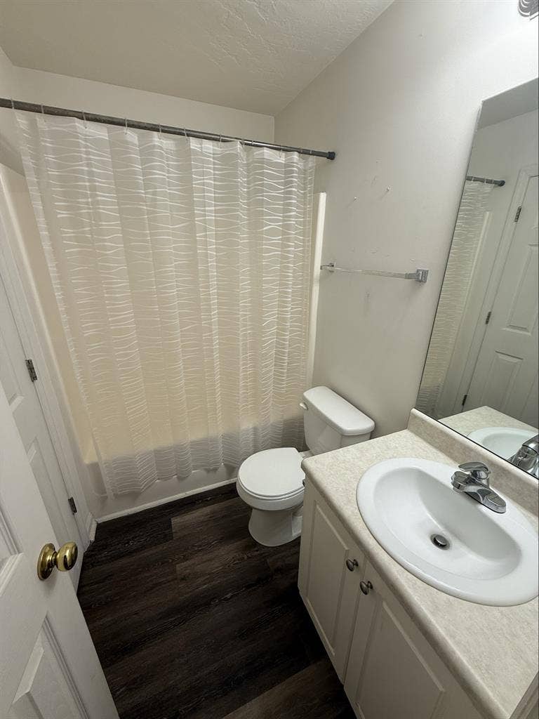 Private bedroom and bathroom