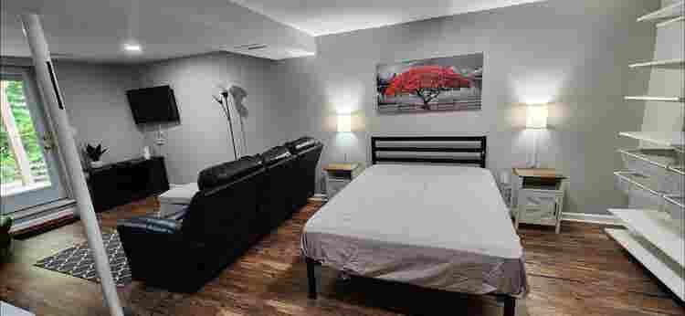 Private Entry & Bath. Furnished.