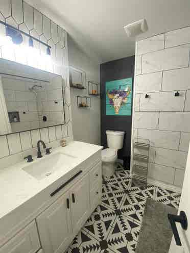 Private room for rent in basement