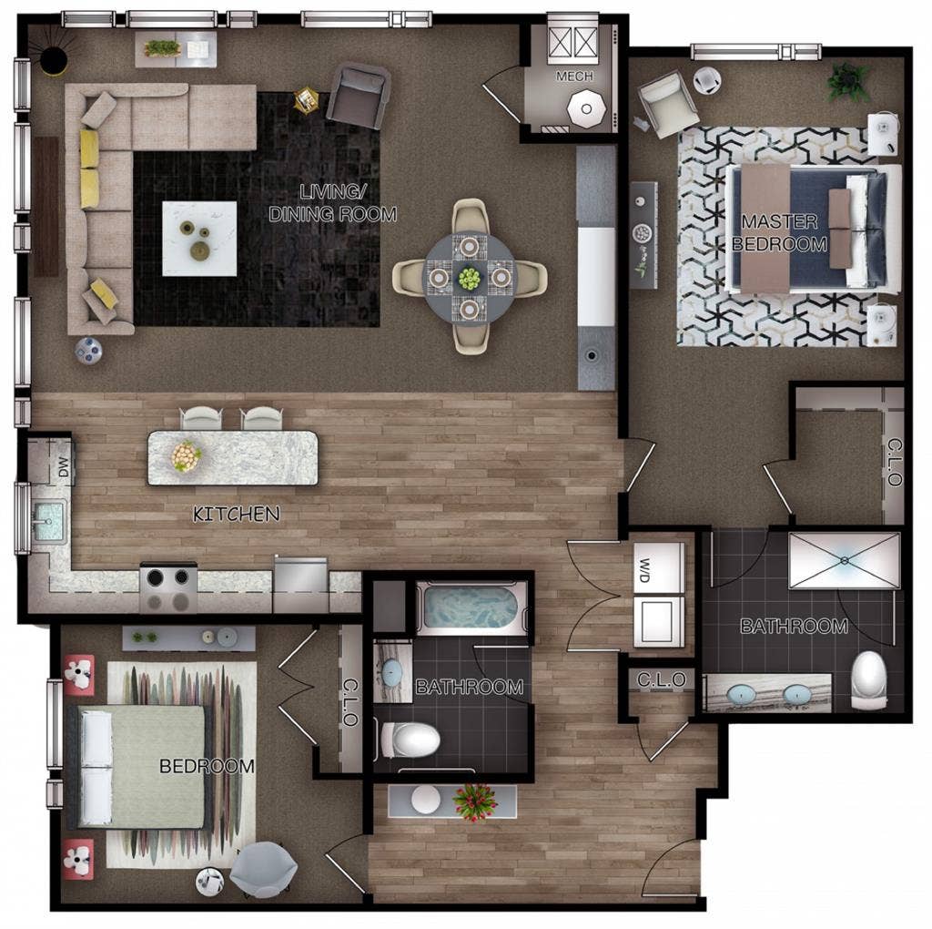 Come move in here