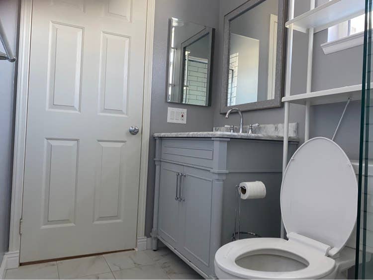 Remodeled private bath and room