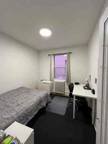 Furnished bedroom July