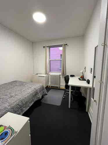 Furnished bedroom July