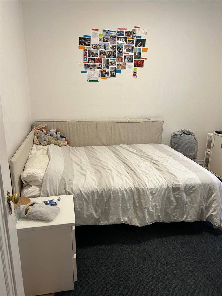Furnished bedroom July