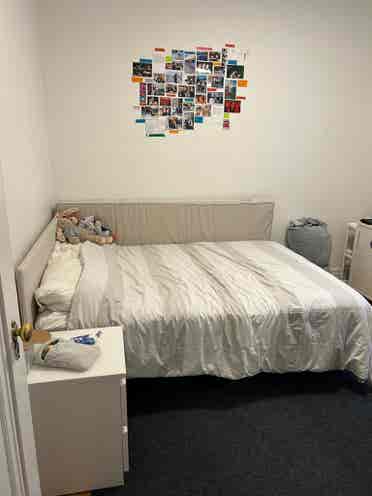 Furnished bedroom July