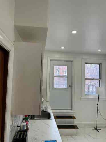 Furnished bedroom July