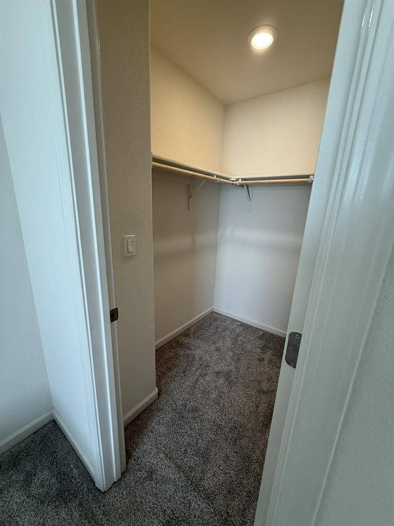 Nice room with walk-in closet.