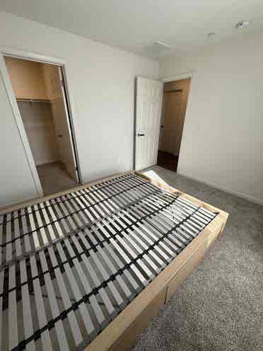 Nice room with walk-in closet.